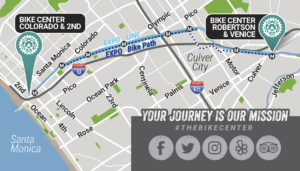 the bike center locations map